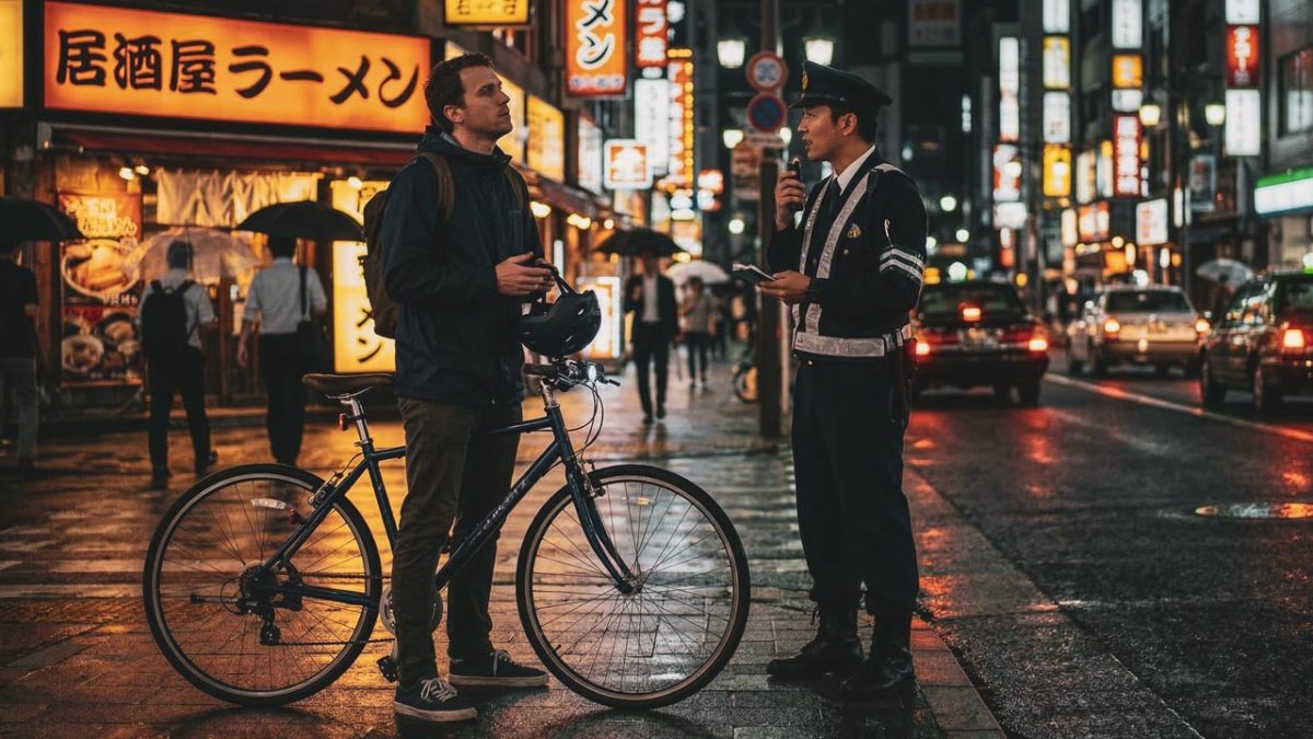 自転車「青切符」イメージ