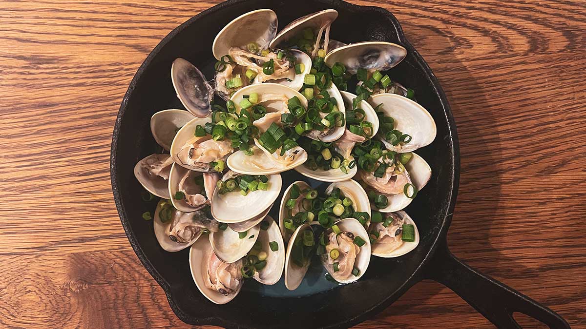 ハマグリ酒蒸しイメージ